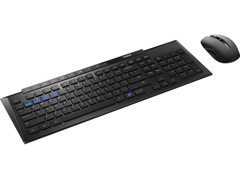 Rapoo 8200M - Toetsenbord + muis set