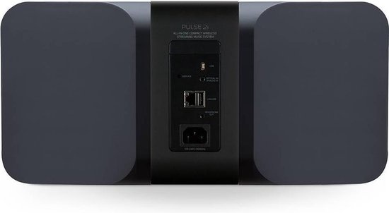 Bluesound Pulse 2i black multiroomspeaker - Draadloze speaker