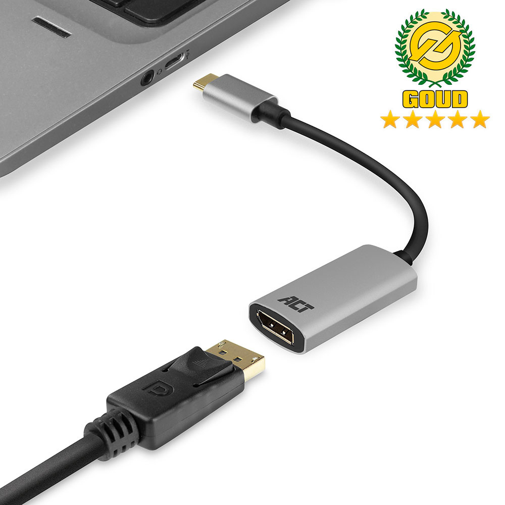 ACT AC7030 USB-C - Display Port female - Adapter