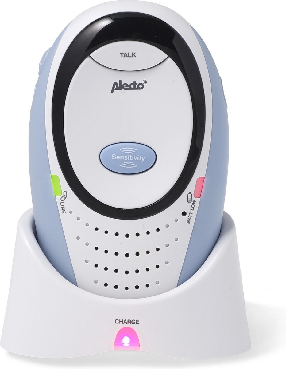 Alecto DBX-85 ECO Wit/Blauw - Babyfoon