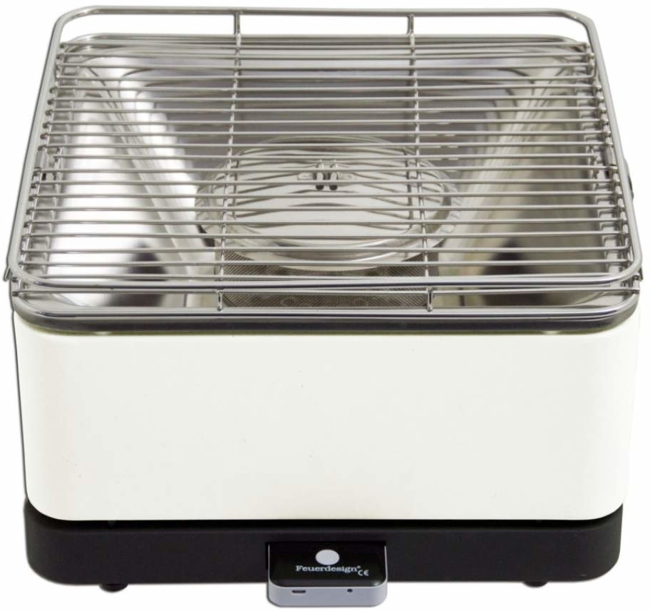 Feuerdesign Teide Wit/Creme - Tafelbarbecue