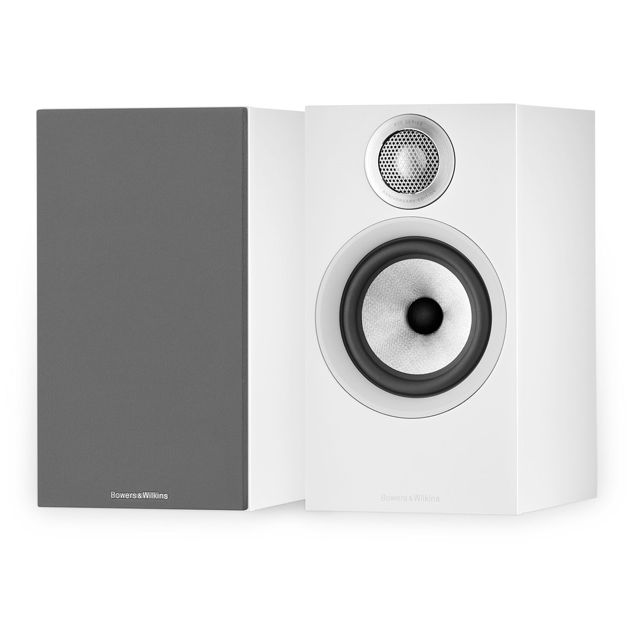 Bowers & Wilkins 607 S2 Anniversary Edition Speaker (Wit) - Boekenplank speaker