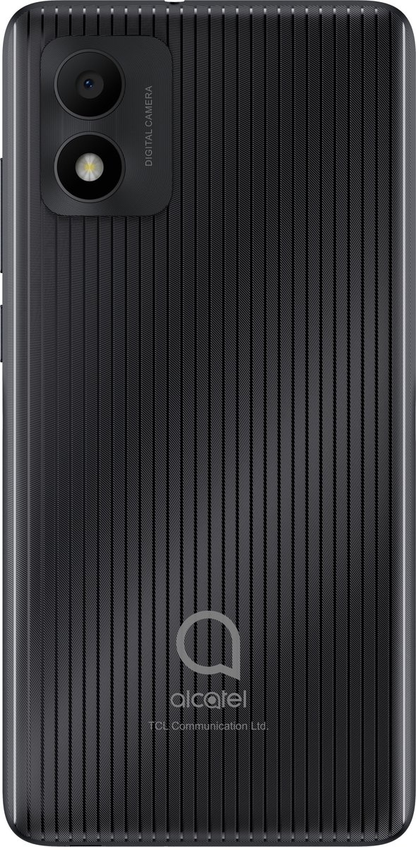 Alcatel 1B 2022 Zwart - Mobiele telefoon