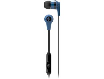 Skullcandy S2IKDY-101 INK'D 2 W/MIC blauw/zwart In-Ear oordopjes - Oordopjes