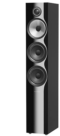Bowers & Wilkins 704 S2 (Glans zwart) - Zuil speaker