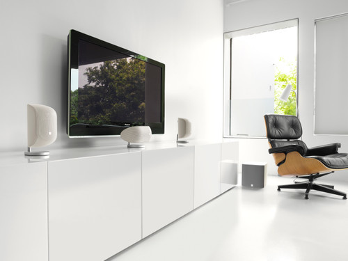 Bowers & Wilkins M-1 Speaker (Wit) - Boekenplank speaker