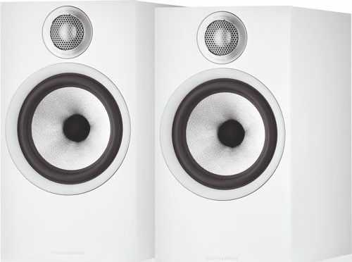 Bowers & Wilkins 606 S2 Speaker (Wit) - Boekenplank speaker