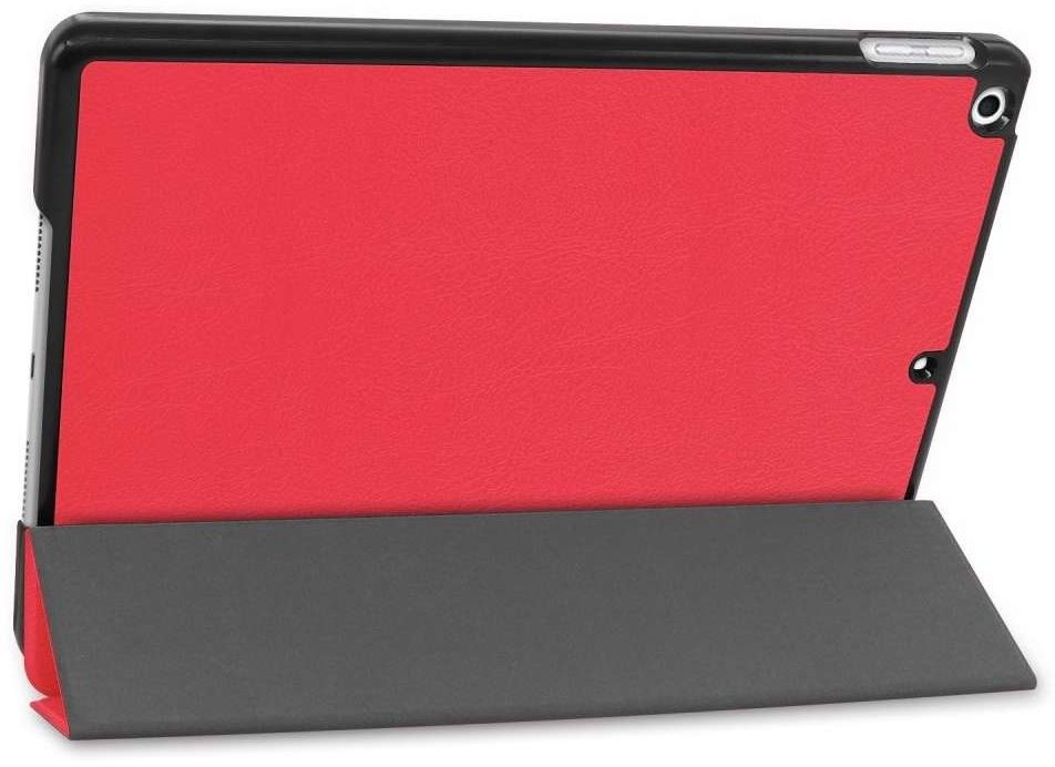 Just in Case Smart Tri-Fold Case - Apple iPad 10.2 - Rood - Beschermhoes