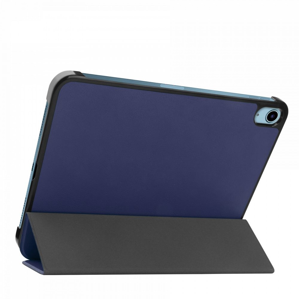 Just in Case Smart Tri-Fold Case - Apple iPad 2022 - Blauw - Beschermhoes