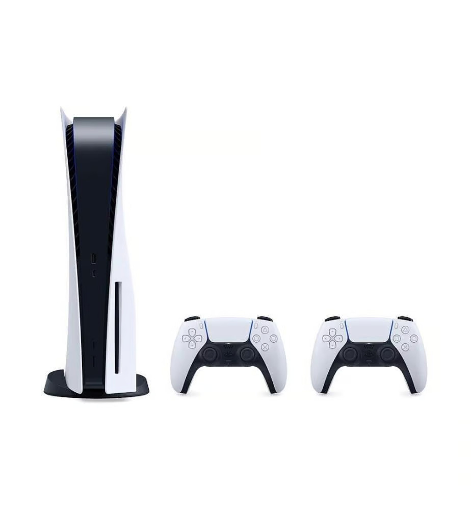 Sony PlayStation 5 Disk Edition + 2 DualSense Controllers - Console