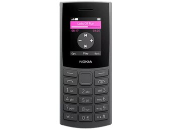 Nokia 105 Zwart - Mobiele telefoon