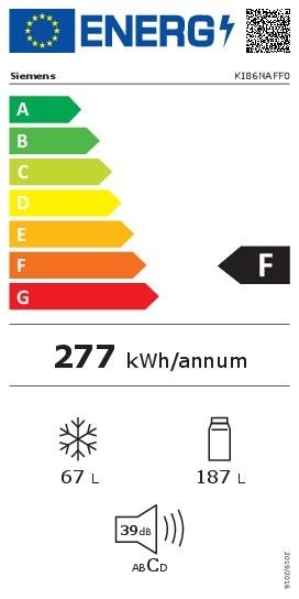 Siemens KI86NAFF0 - Inbouw koel-vriescombinatie
