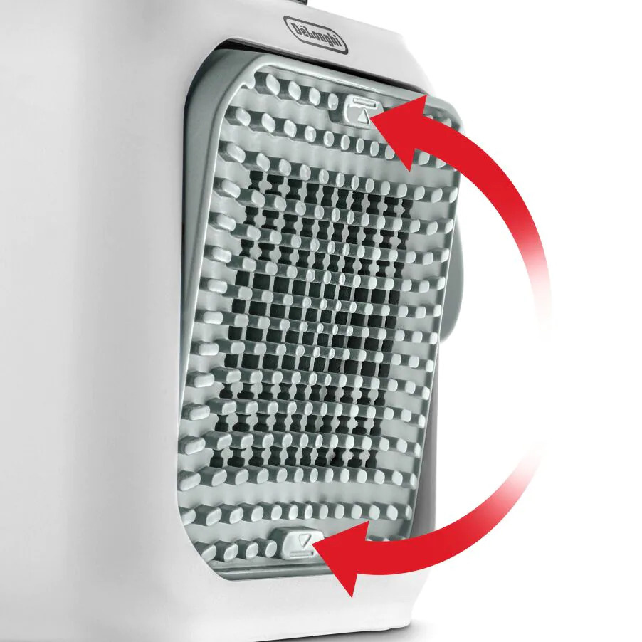 De'Longhi HFX10B03GR Keramische - Elektrische kachel