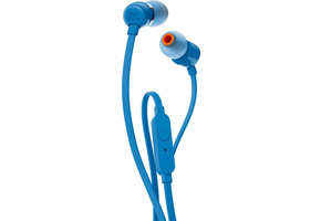 JBL T110 Blauw - Oordopjes