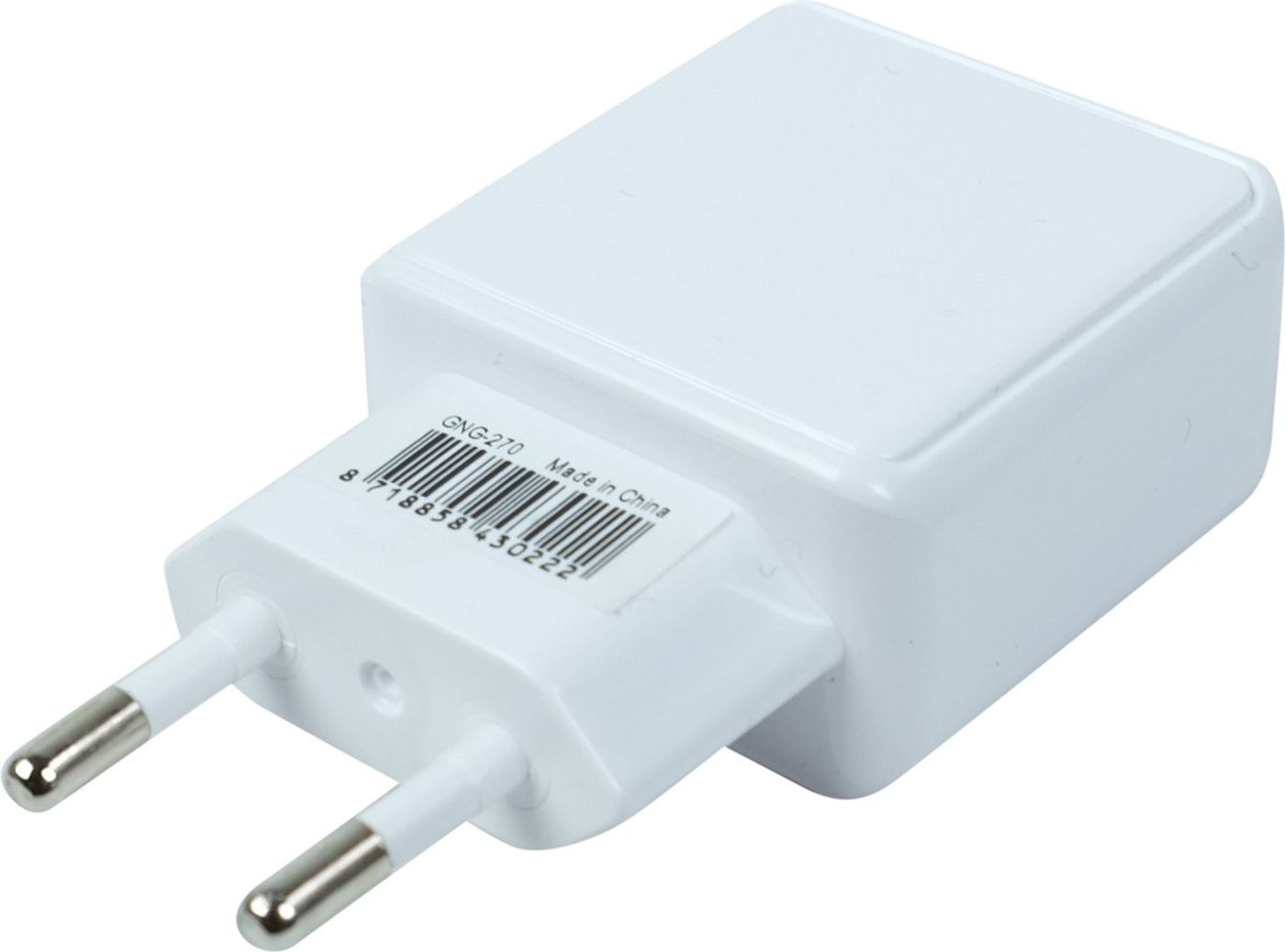 Grab 'n Go thuislader USB A en USB C stekker wit