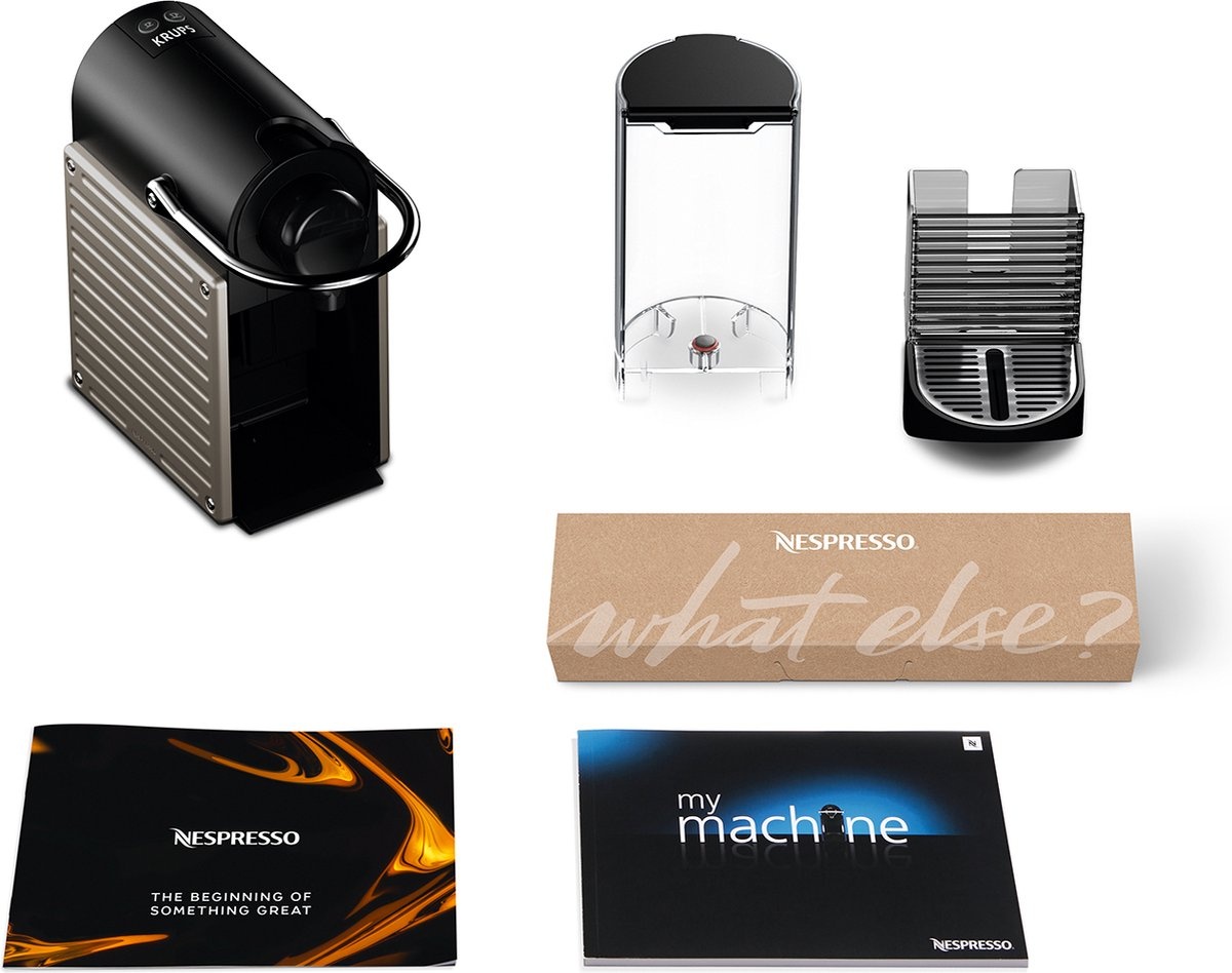 Krups Nespresso Pixie XN304T - Koffiemachine