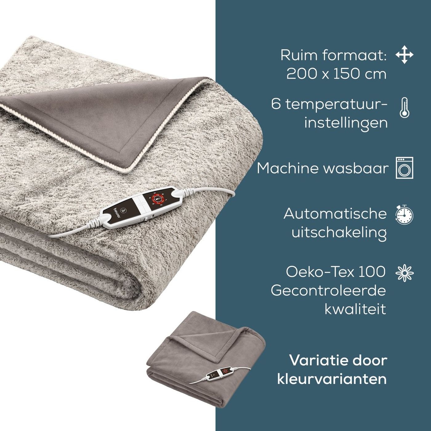 Beurer HK 150 Nordic - Elektrische deken
