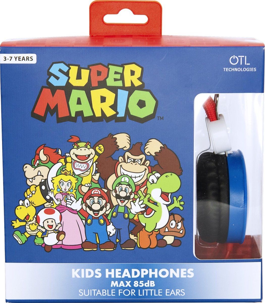 OTL Super Mario It's Me Mario - Kinder koptelefoon