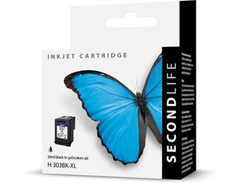 SecondLife HP 303 XL Zwart - Inktcartridge