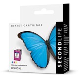 SecondLife HP 301 XL Color - Inktcartridge
