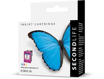 SecondLife HP 301 XL Color - Inktcartridge