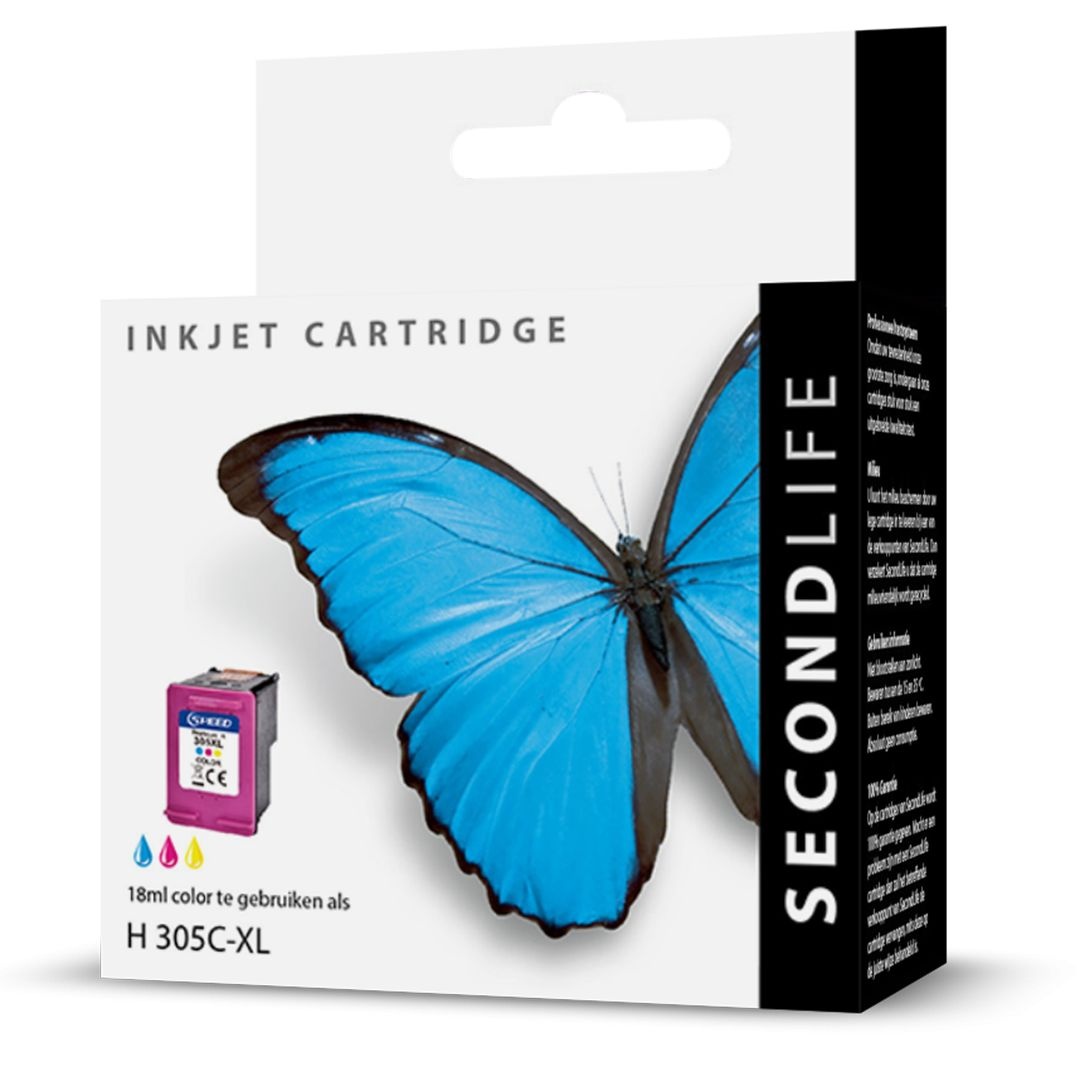 SecondLife HP 305 XL Color - Inktcartridge