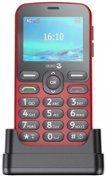 Doro 1880 Rood - Mobiele telefoon