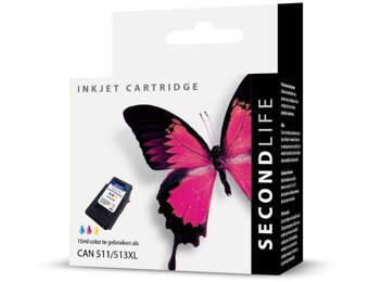 SecondLife Canon CL 511/513 Color - Inktcartridge