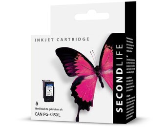 SecondLife Canon PG 545 XL Zwart - Inktcartridge