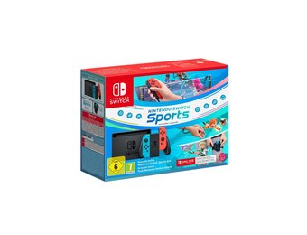 Nintendo Switch Rood/Blauw + Switch Sports - Console