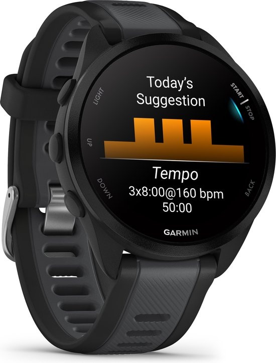 Garmin Forerunner 165 Black/Slate Grey - Smartwatch