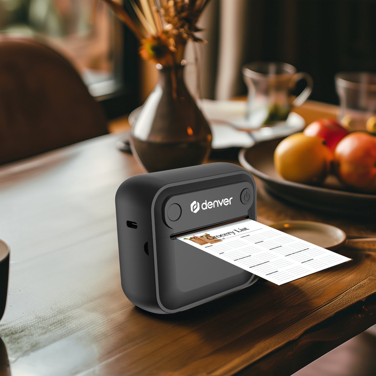 Denver MBP-32B Mini Pocket Printer - Thermische printer