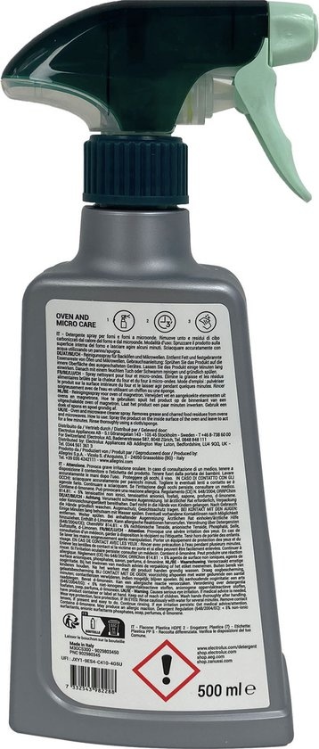 AEG Oven & magnetron reinigingsspray 500 ml