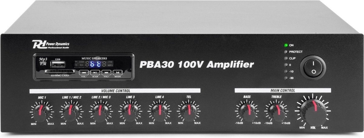 Power Dynamics PBA30 100V - Versterker