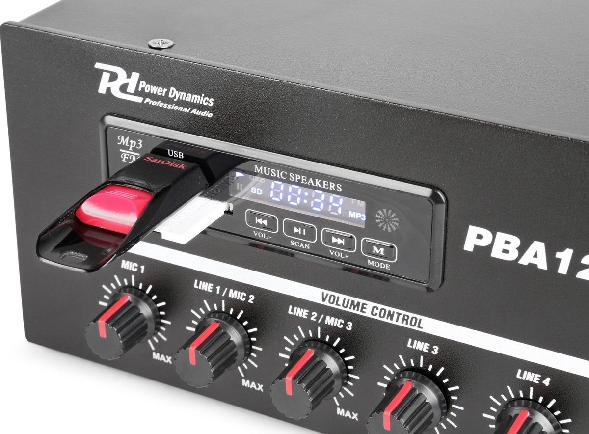 Power Dynamics PBA30 100V - Versterker