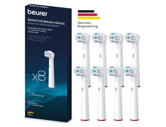 Beurer Borstelkoppen Sensitive voor TB 30 / TB 50 (8 stuks) - Opzetborstel