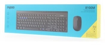Rapoo 8100MUIB - Toetsenbord + muis set