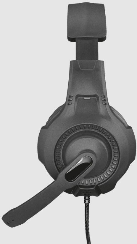 Trust GXT 307 Ravu (Zwart/Rood) - Gaming headset
