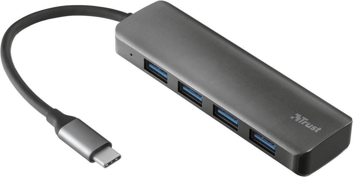 Trust Halyx 4-Port USB 3.2 Hub - USB Hub