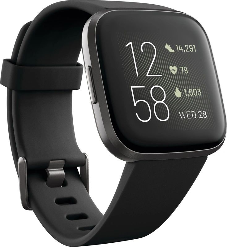 Fitbit Versa 2 Zwart - Activity tracker