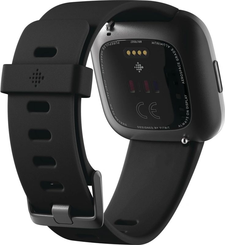 Fitbit Versa 2 Zwart - Activity tracker