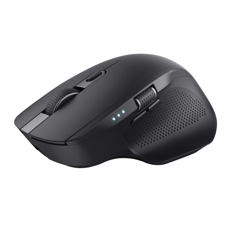 Trust 24935 Ozaa+ Multi-Connect Zwart - Muis