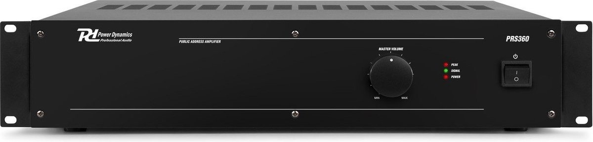 Power Dynamics PRS360 100V slave versterker 360W - Versterker