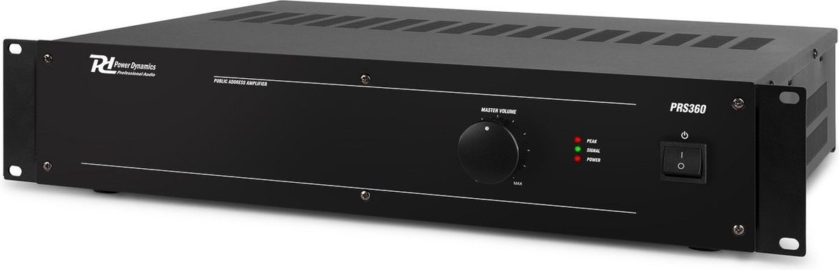 Power Dynamics PRS360 100V slave versterker 360W - Versterker