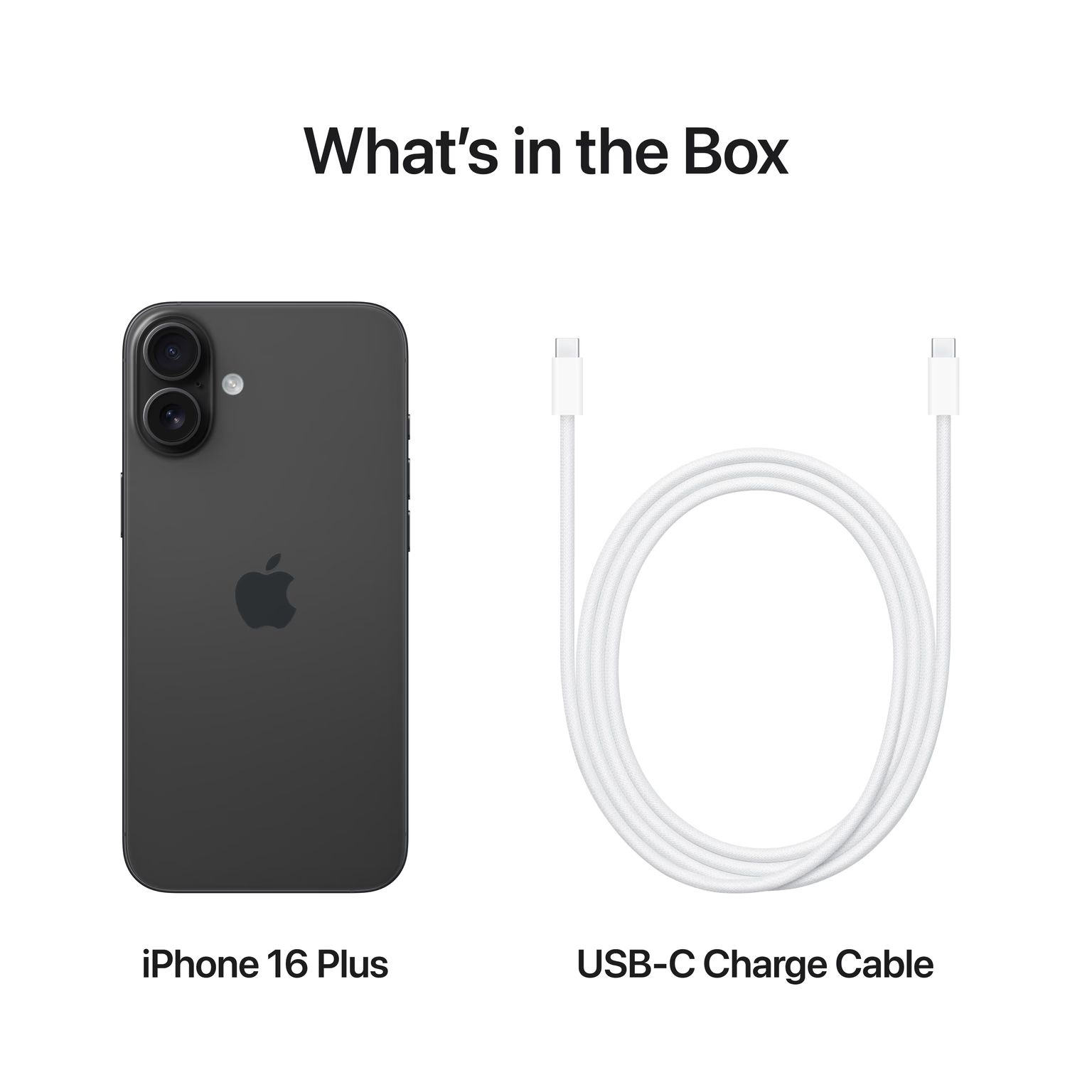 Apple iPhone 16 128GB Zwart - Mobiele telefoon
