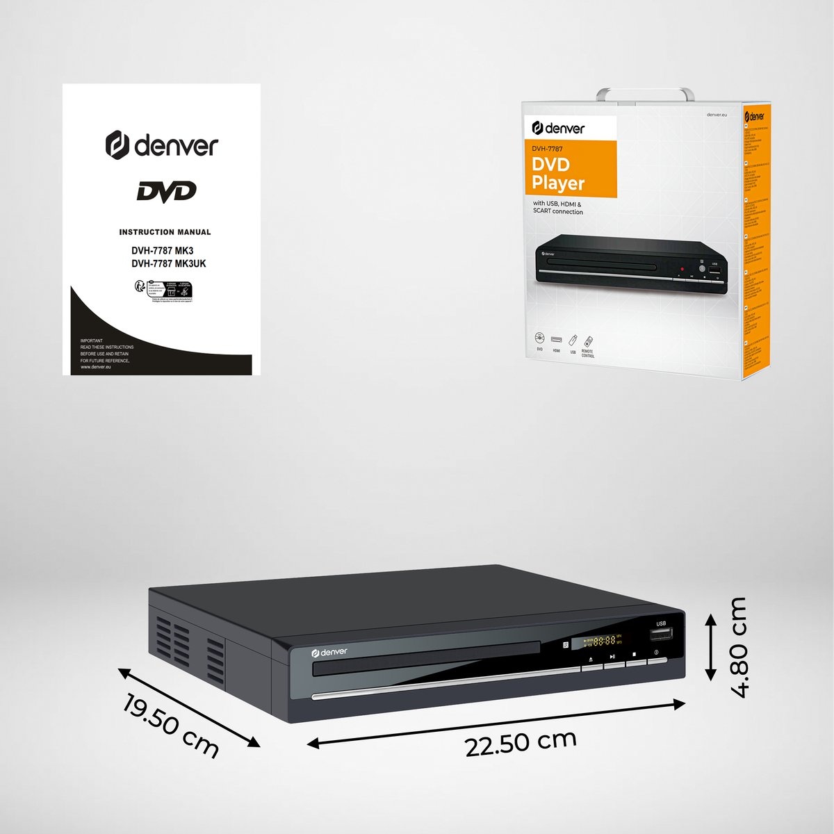Denver DVH-7787 - DVD speler