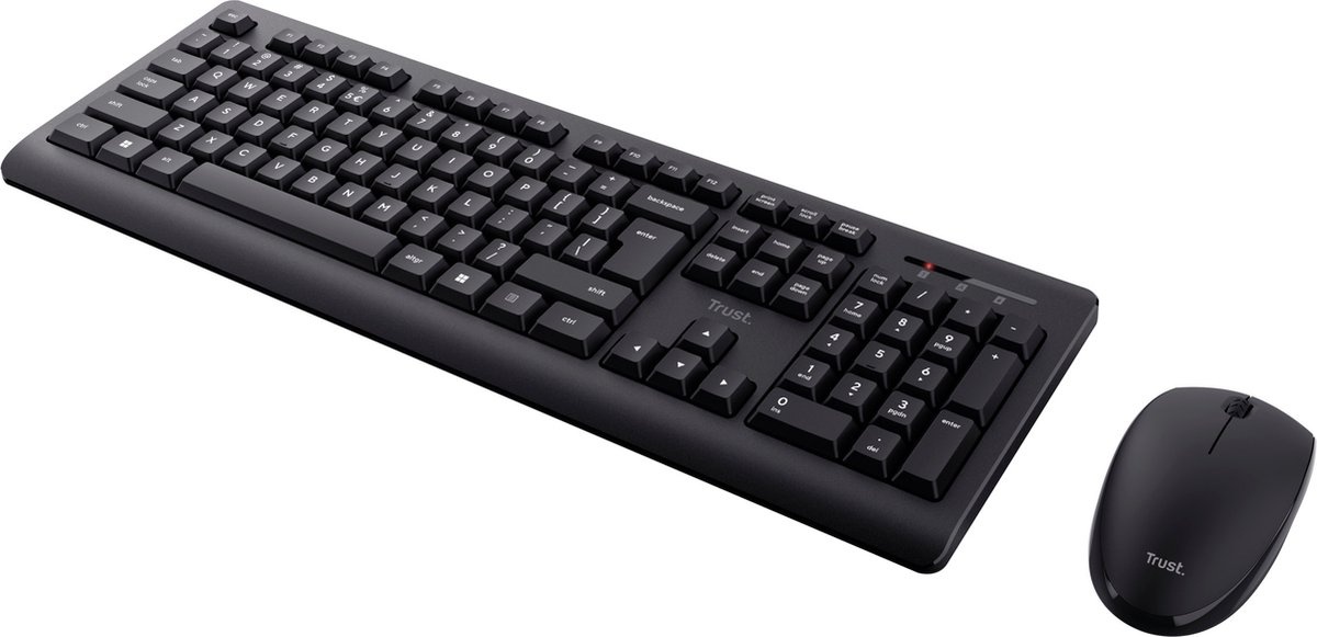 Trust Primo Zwart - Toetsenbord + muis set