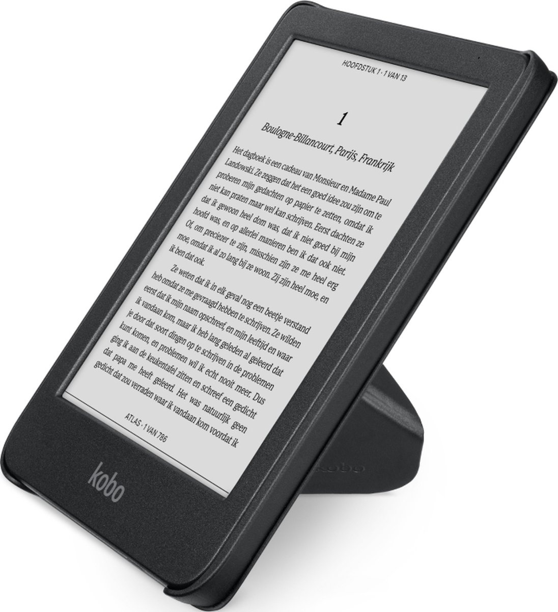 Kobo Clara Colour/BW SleepCover Zwart - Beschermhoes