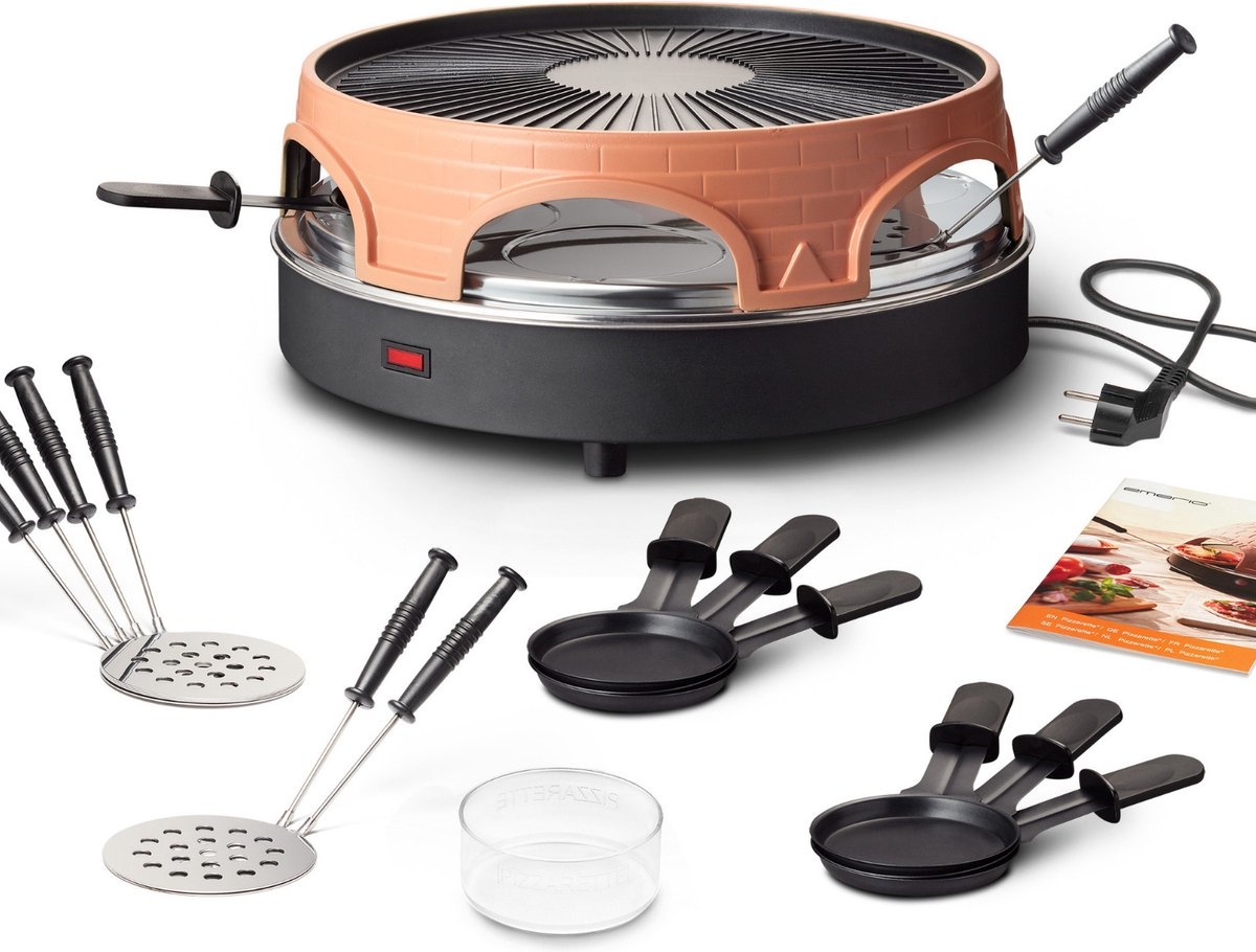 Emerio PO-113255.4 3-in-1 - Pizzarette