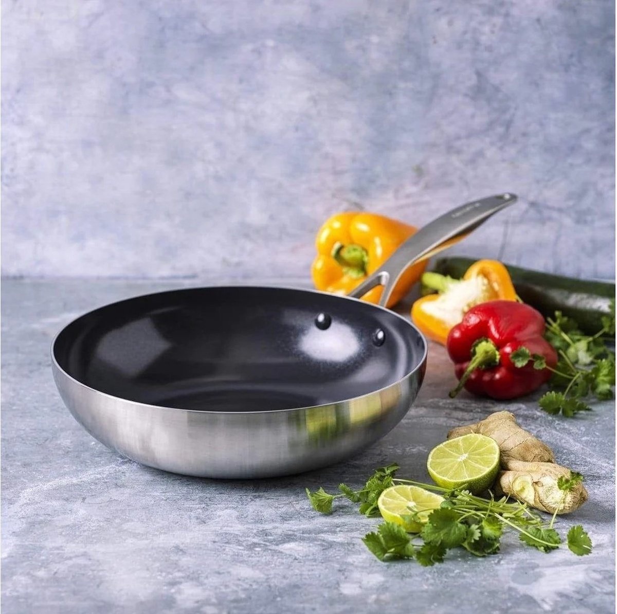 Greenpan Geneva Wokpan Ø28 cm - PFAS vrij